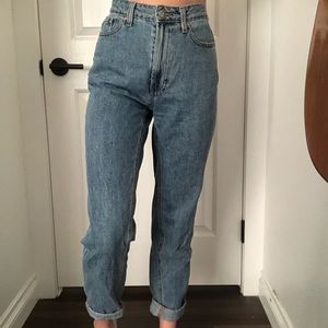 Urban Outfitters cuffed mom jeans